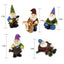 Resin Dwarf Flower Plantation Garden Fairy Potted Plant Insert - Korvel