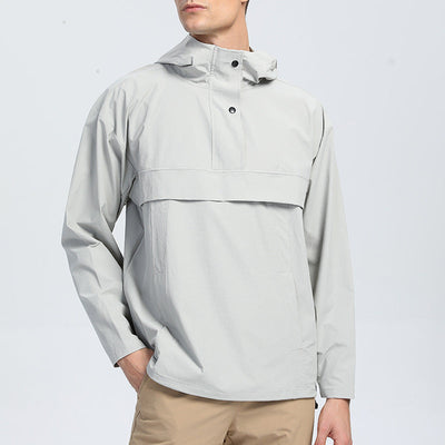 Chaqueta Impermeable y de Secado Rápido para Hombre