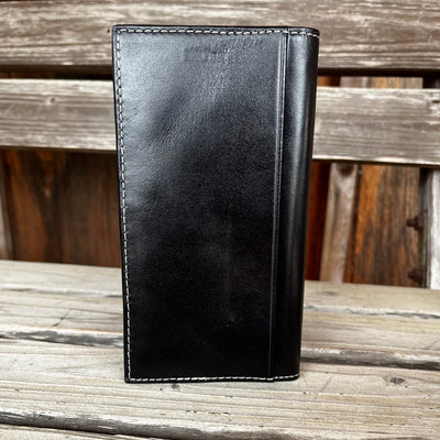 Elegant Black Floral Rodeo Wallet by Ariat - Korvel