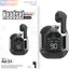Mini Transparent Wireless Bluetooth Headset with Digital Display