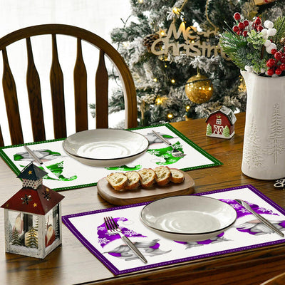 Christmas Dwarf Meal Mat - Festive Table Decoration