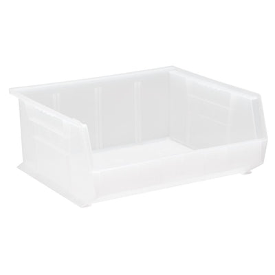 Quantum Storage Systems Ultra Series Stack And Hang Bin - 8.9 Gal, Clear