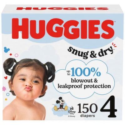 Couches jetables Huggies taille 4