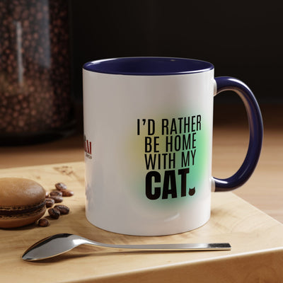 Taza de café con acento Rather Be Home - Elegante y funcional