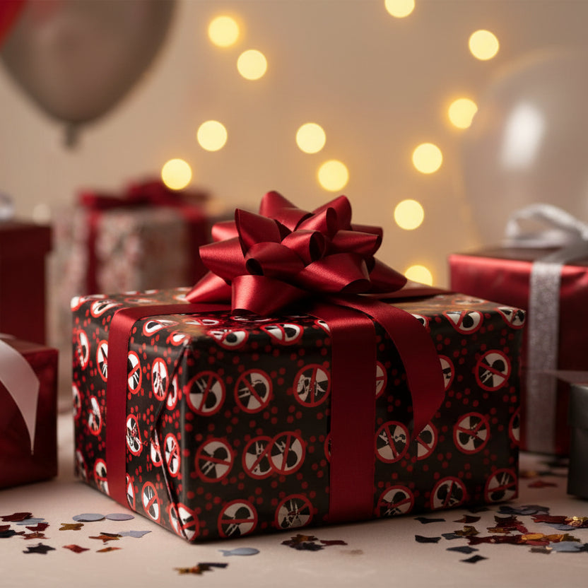 Envoltura de Regalo Absolutamente No Novelty – Opiniones Audaces, Empaque Silencioso