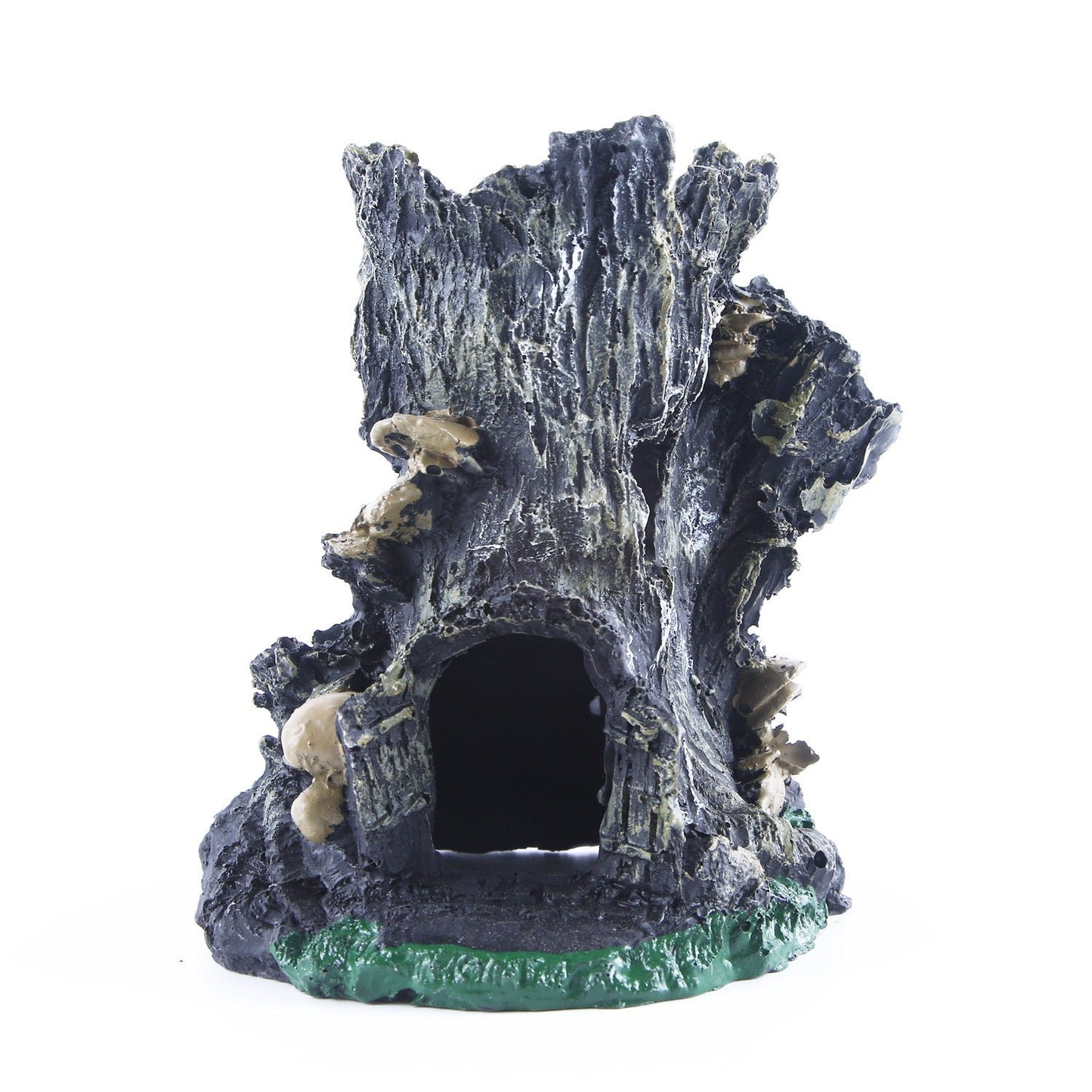 Fish tank pet shelter lizard house tree stump ornaments - Korvel