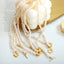 Titanium Steel Pearl Flower Necklace - Korvel