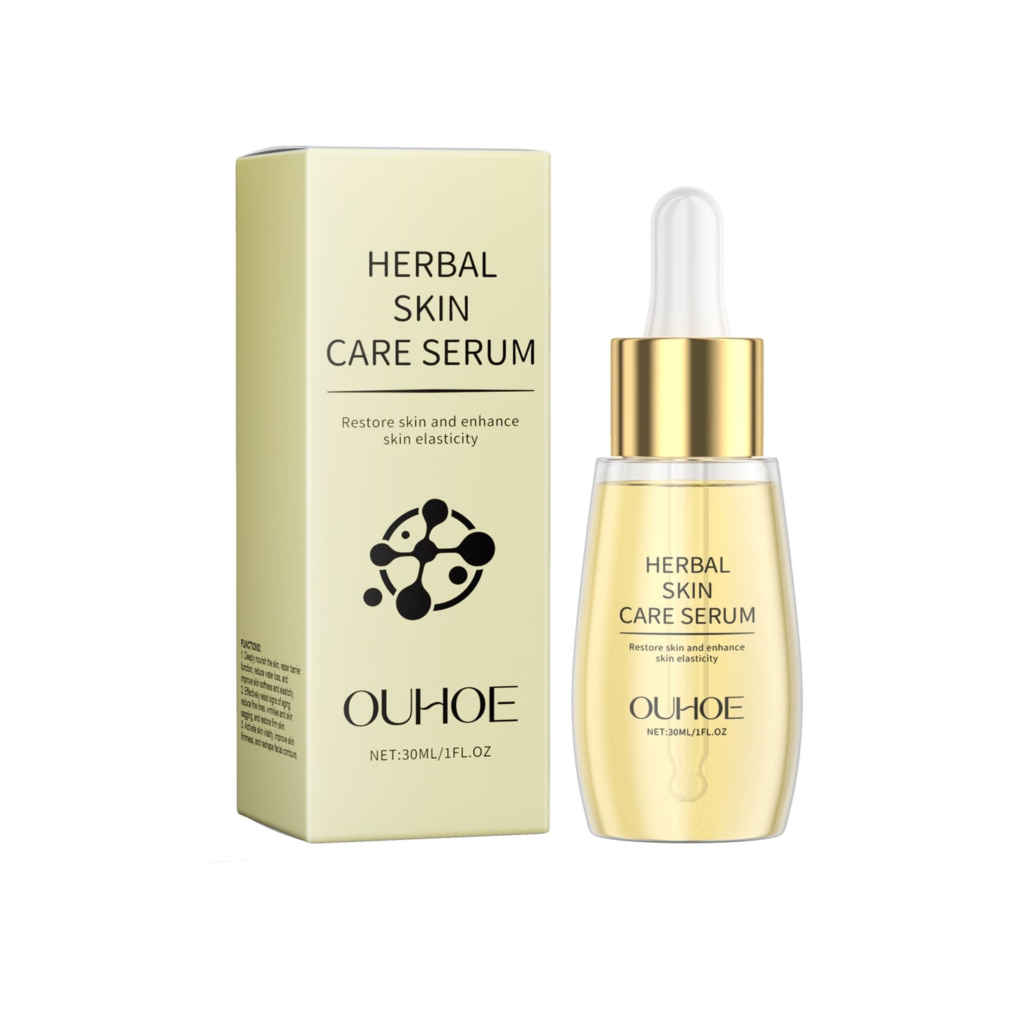 Herbal Skin Care Essence, Moisturizing, Nourishing And Improving Skin Elasticity, Smooth And Facial Moisturizing Essence - Korvel