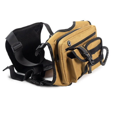 Men's Tactical Chest Bag - EDC Waterproof Anti-Theft Vest for Outdoor Cycling & Running - Korvel