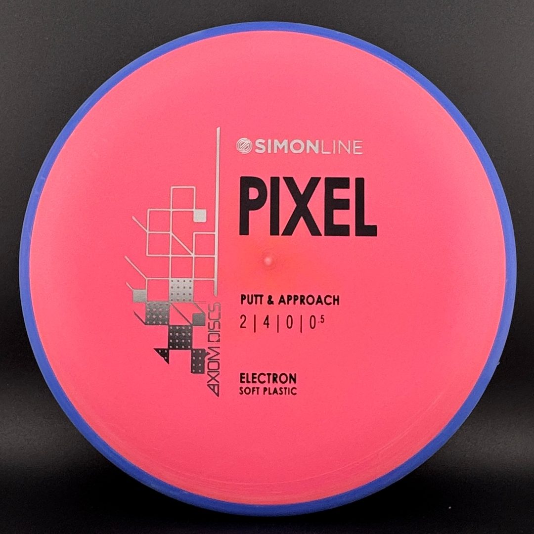 Soft Electron Pixel - Simon Line Disc Golf Putter