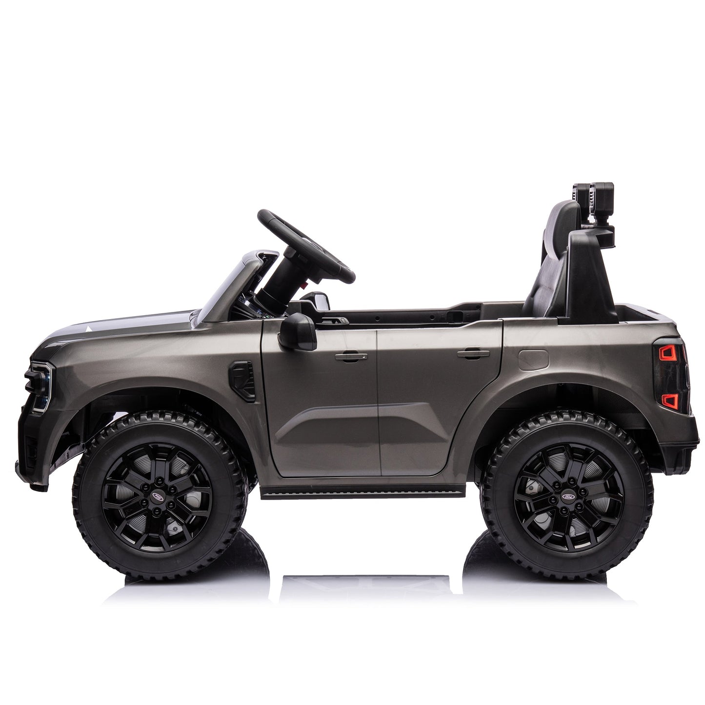 12V children's car remote control, authorized Ford Ranger, 2WD speed 1.86-4.97 miles per hour, suitable for chil hour, suitable - Korvel