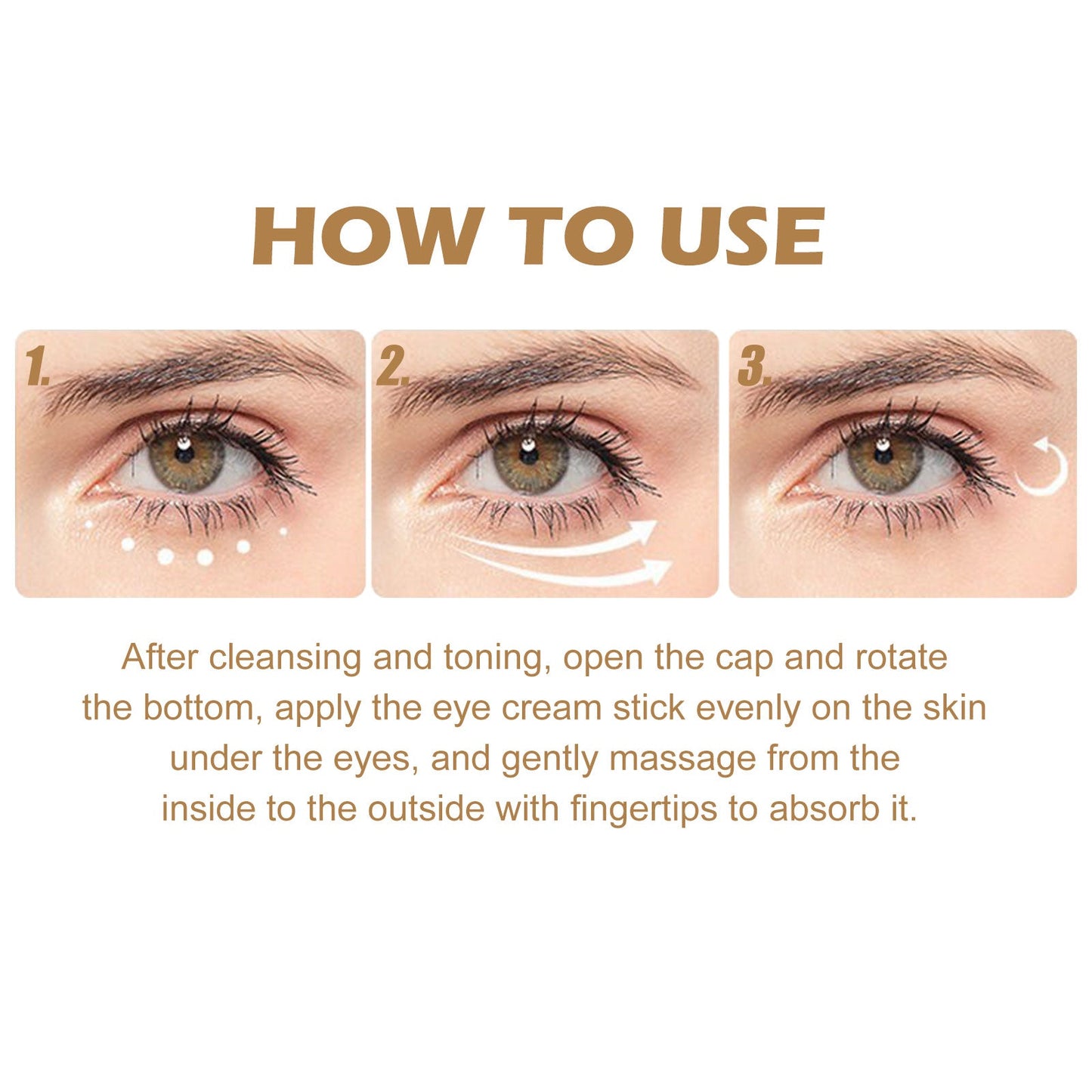 Premium Retinol Eye Cream Stick for Bright Eyes