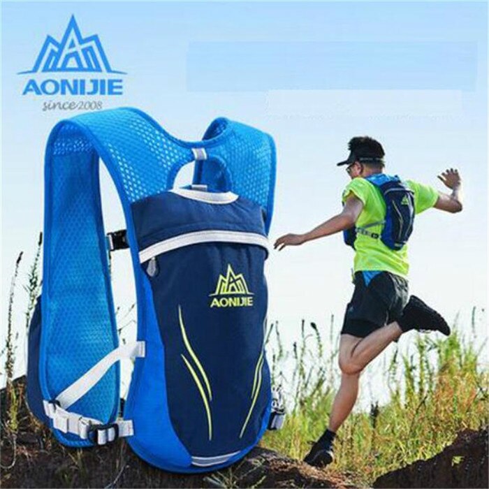 AONIJIE Running Marathon Hydration Nylon 5.5L Outdoor Running Bags Hiking Backpack Vest Marathon Cycling Backpack - Korvel