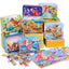 Puzzle en bois cartoon d'animaux de 60 pièces pour enfants