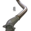 Downpipe de Campana de Flujo Alto SPDZ1 para Subaru WRX/STi