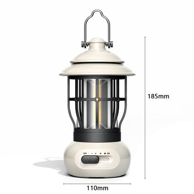 Vintage USB Camping Light for Outdoor Ambience