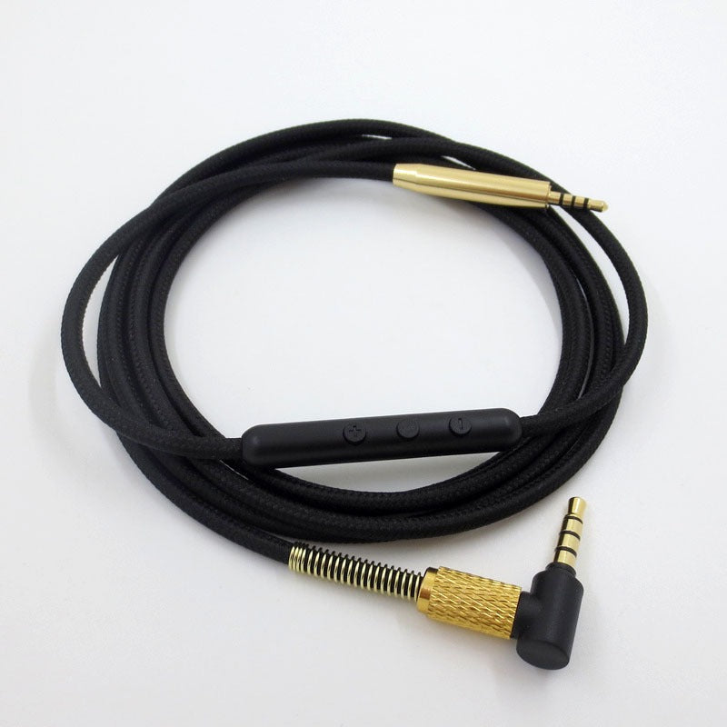Suitable for Y50 Y40 live2 Dr. QC25 QC35 2.5-to-3.5 wire controlled headphone cable - Korvel