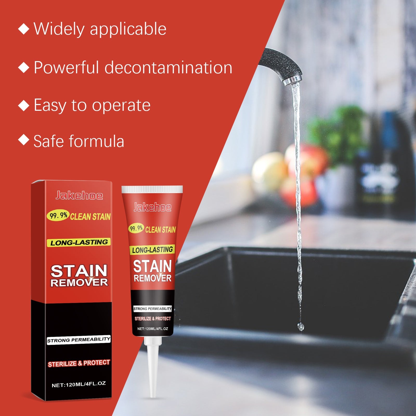 Decontaminating Gel Deep Cleaning Mildew Removal Multi-Purpose Gel For Household Roller Washing Machine Toilet - Korvel