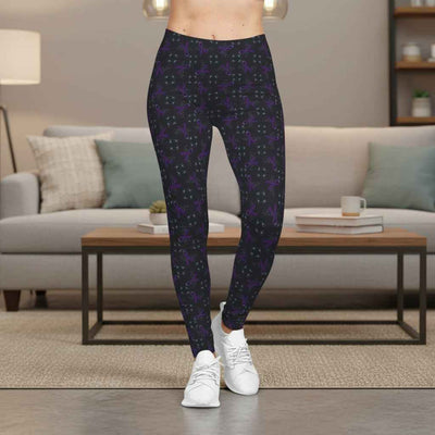 Mujeres Leggings de Conciencia sobre la Epilepsia Neuronas y Ribbons
