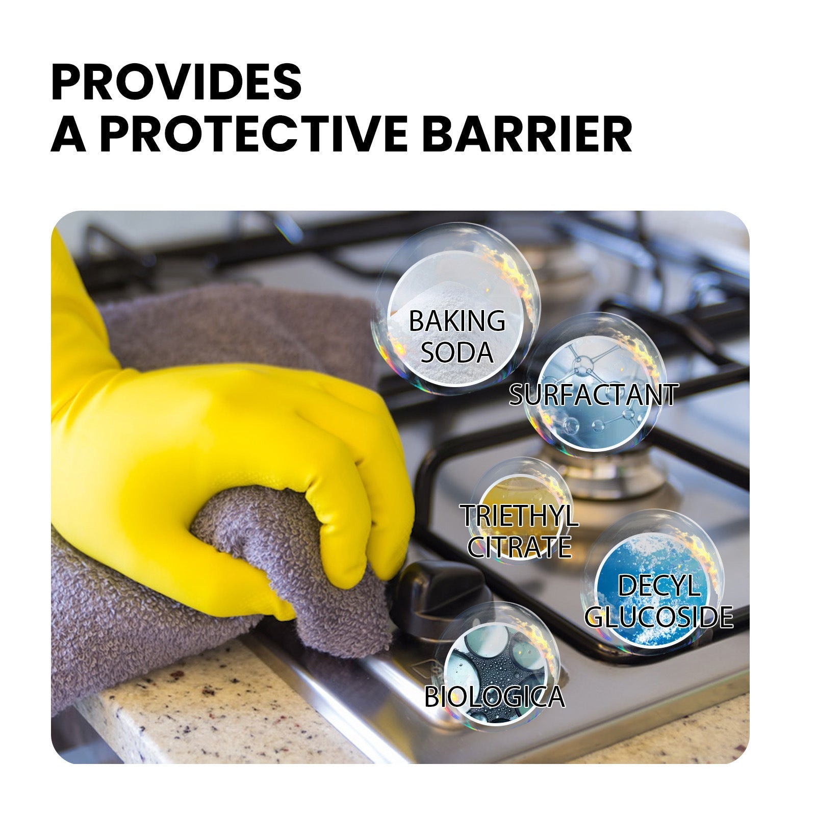 All Purpose Cleaner, Kitchen Range Hood Tile Wall Stubborn Oil Multi-Functional Detergent Detergent - Korvel