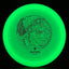 Glow Oracle Disc Golf Disc
