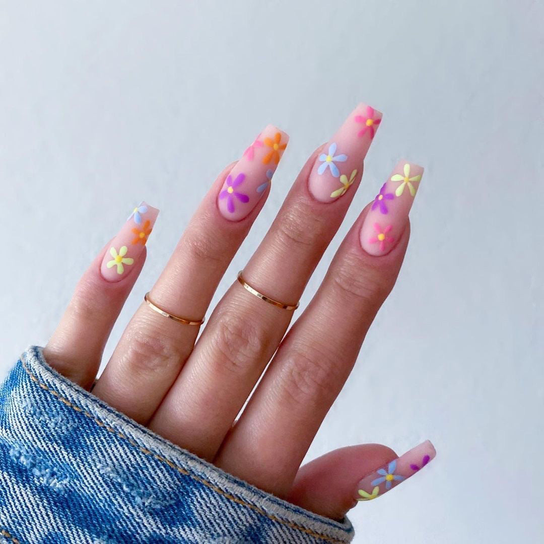 Patch d'amélioration des ongles Pastoral Series Rainbow Sunflower