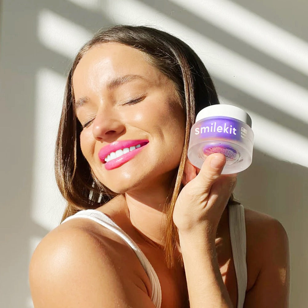 SmileKit V34 whitening tooth powder household portable whitening tooth powder - Korvel