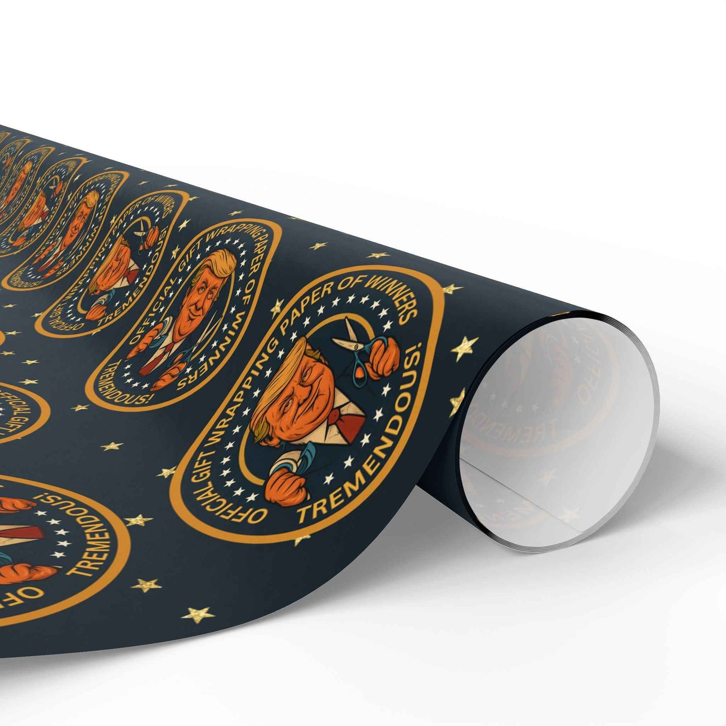 Political Parody Gift Wrapping Paper - Tremendous Seal Design