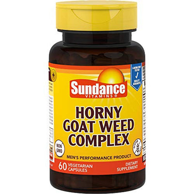Complexe de Horny Goat Weed de Sundance Vitamins - 60 Capsules