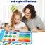 FractionMag Learning Set - Magnetic Math Manipulatives
