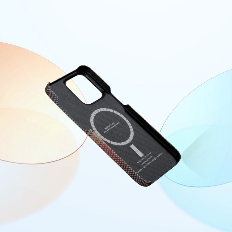 PITAKA is suitable for Apple 15promax magnetic sunset moonrise Kevlar floating aramid high-end magsafe carbon fiber mobile phone case - Korvel