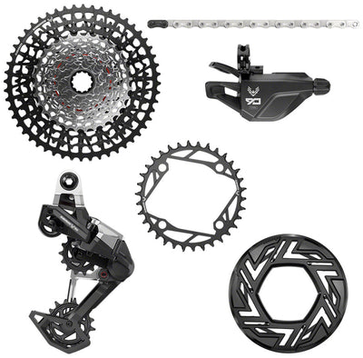 Groupe électro SRAM Eagle 90 Ebike - Sans manivelle 34T 104BCD avec protection clip-on