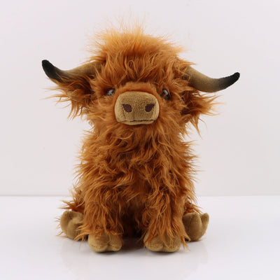 Highland Cow Plush Toy - Premium Soft Stuffed Animal