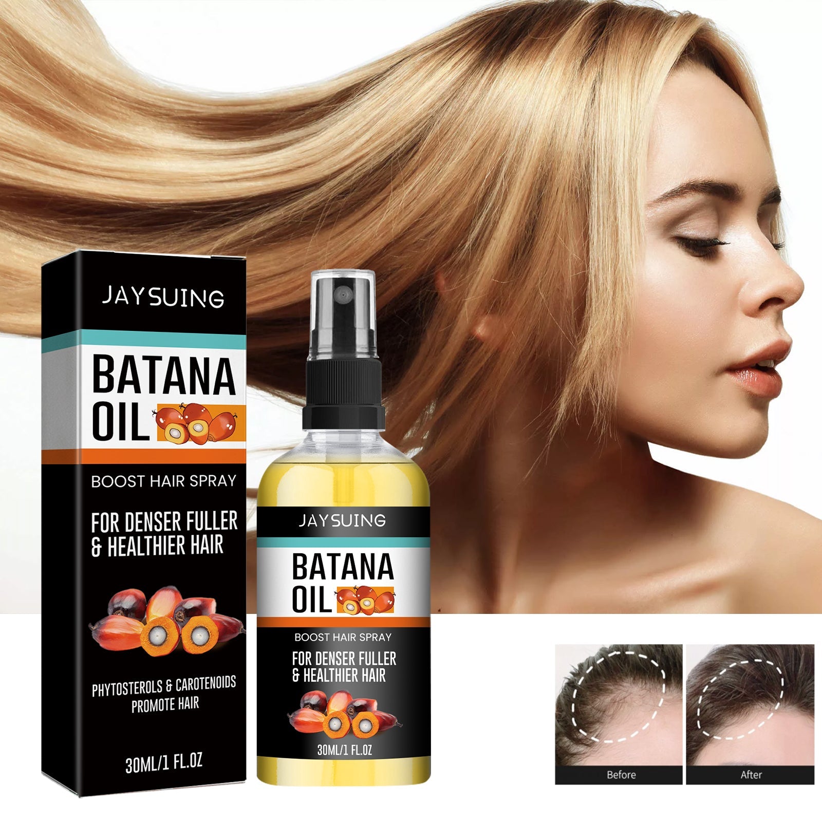 Batana Hair Spray Scalp Deep Moisture Repair Hair Strong Hair - Korvel