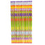 Crayons psychédéliques tie-dye de 7,5" - Pack de 12