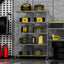 5 Tier 6000lbs Heavy Duty Adjustable Storage Rack Metal Shelf Wire Shelving Unit Chrome - Korvel