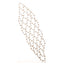 Mesh minimalist pearl hollow headwear - Korvel