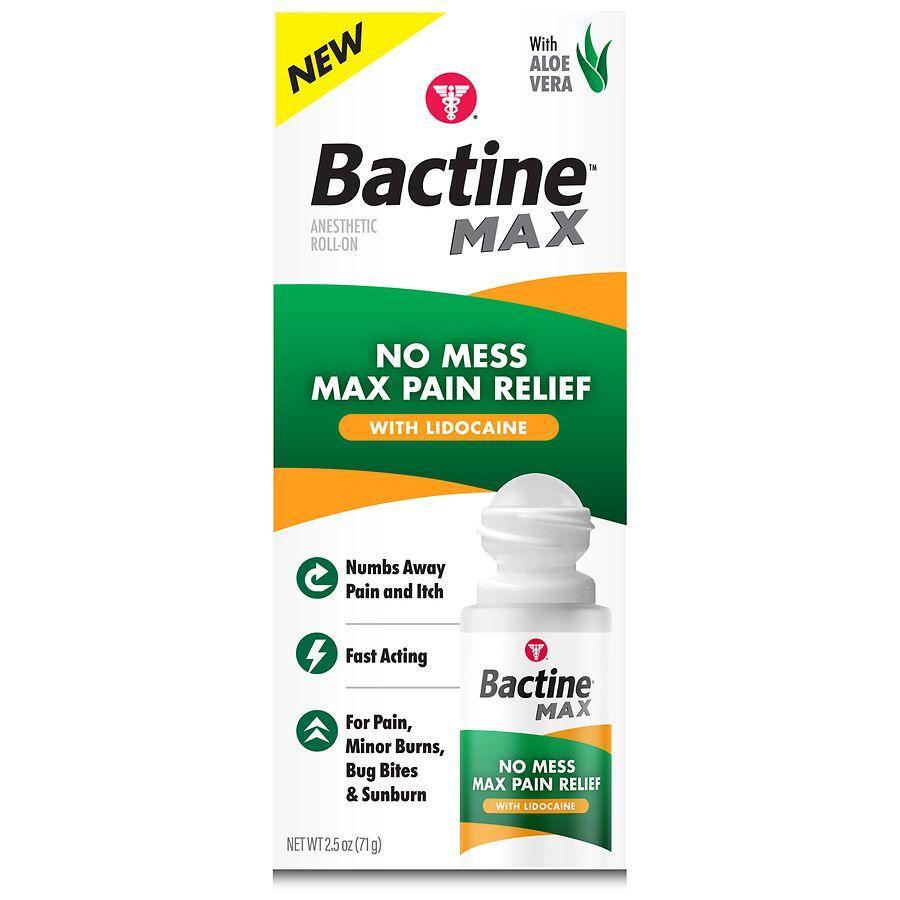Bactine Max Roll-On Lidocaïne Sans Désordre