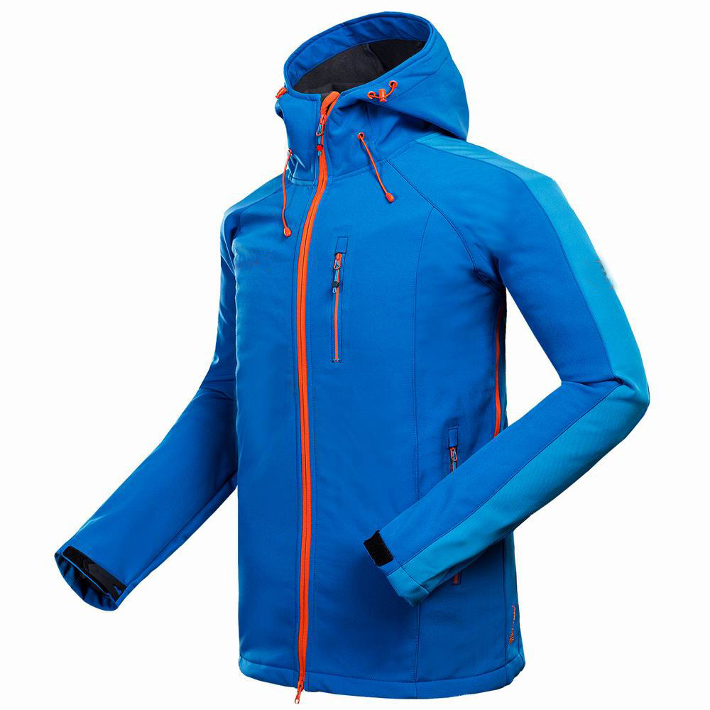 Veste coupe-vent extérieure premium pour hommes