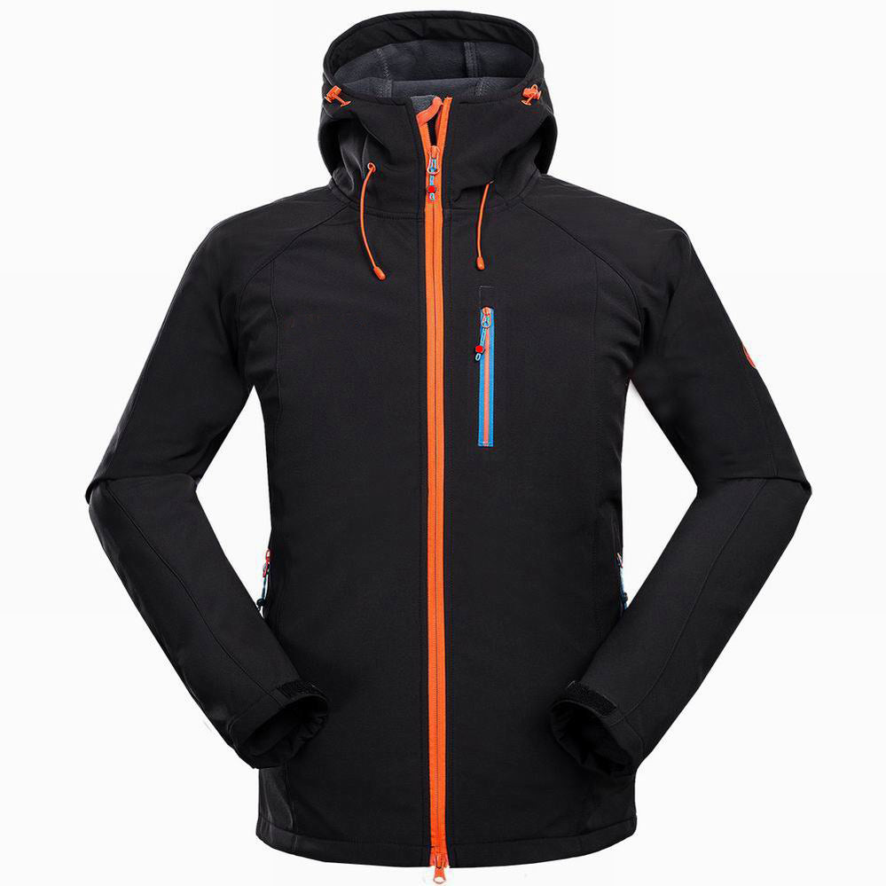 Veste coupe-vent extérieure premium pour hommes