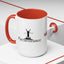 Purrseverance Accent Coffee Mug - Stylish & Functional