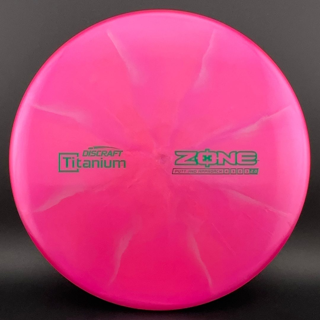 Discraft Titanium Swirl Zone Disc Golf Disc
