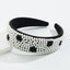 New Fashion Full Pearl Wide Edge Shampoo Headband Pressed Hair Ornament - Korvel