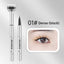 Makeup Magic Eye Liner Gel Pen Waterproof Long Lasting 2 In 1 Lower Liquid Eyeliner Pencil Eyelashes Stamp - Korvel