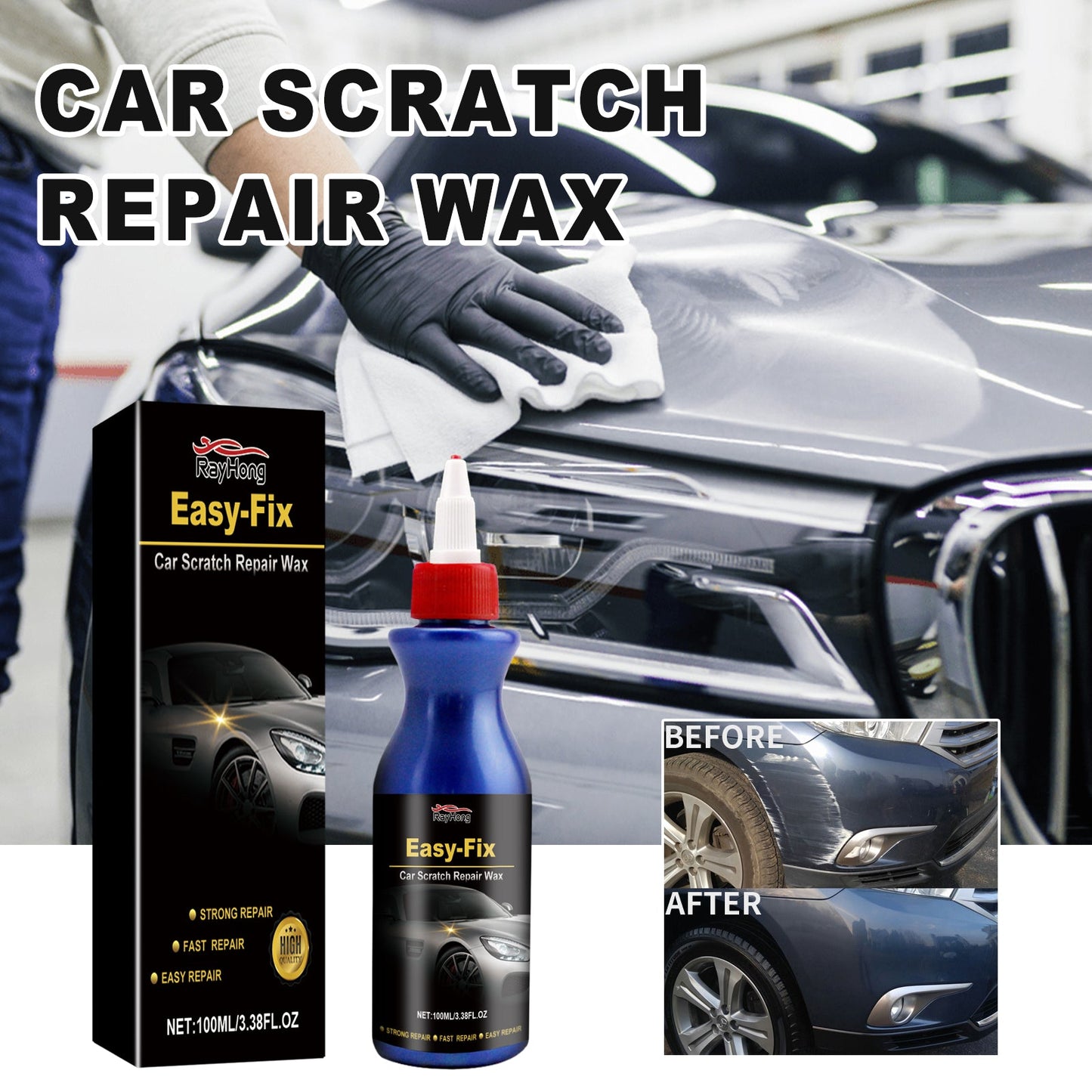Car Scratch Repair Wax - Korvel
