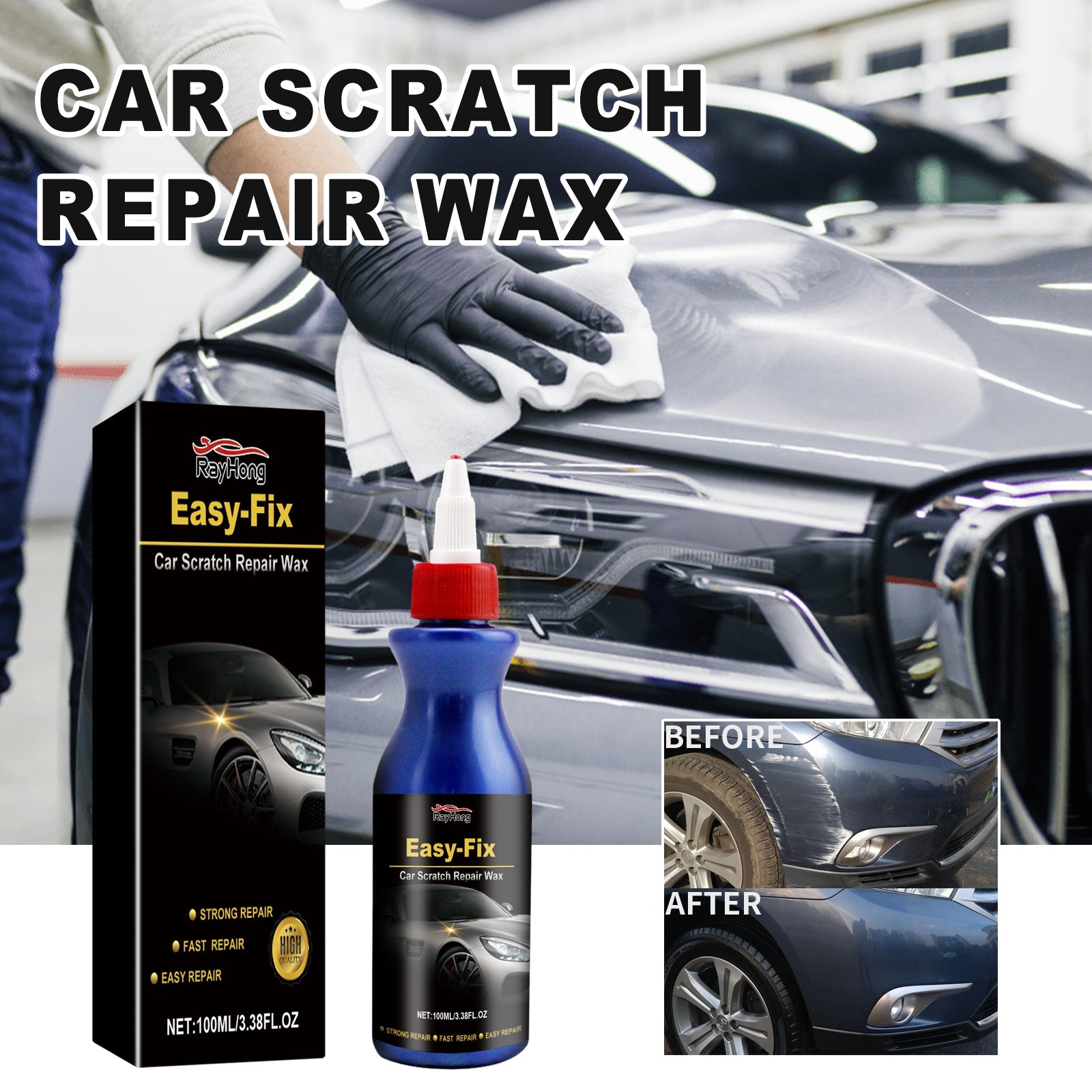 Car Scratch Repair Wax - Korvel