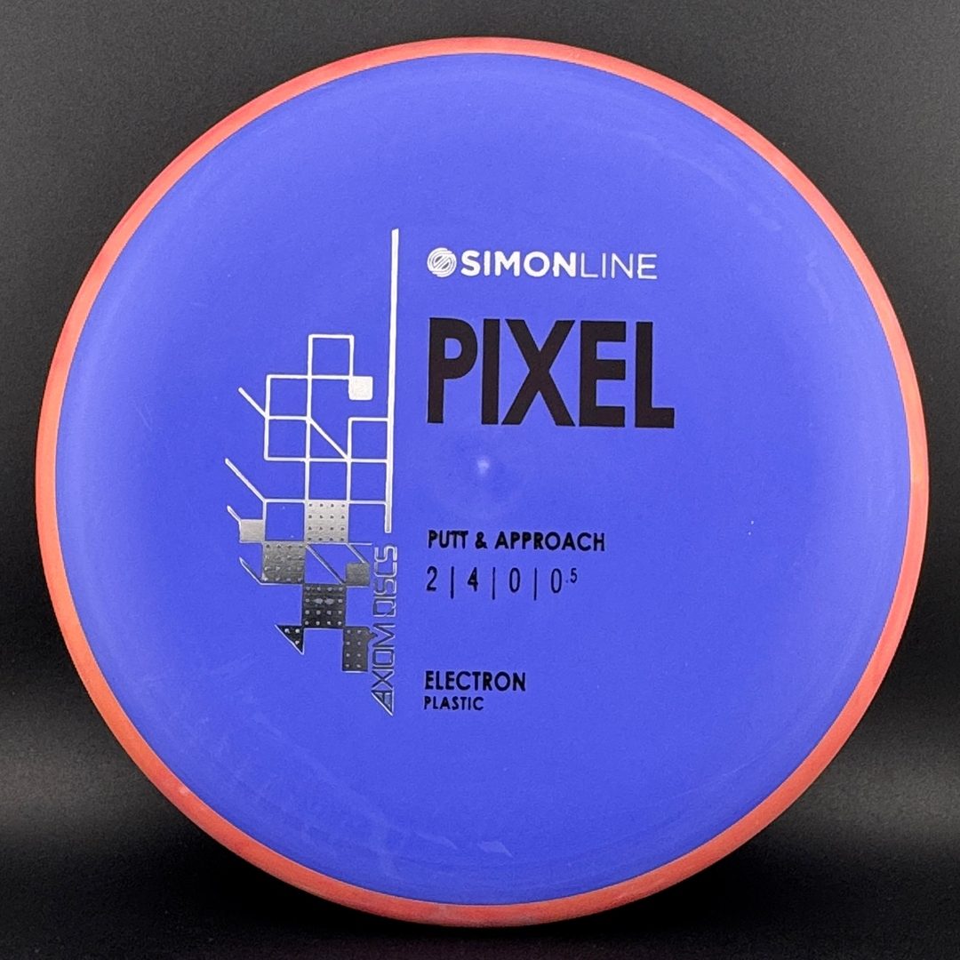 Medium Electron Pixel - Simon Line Disc Golf Putter
