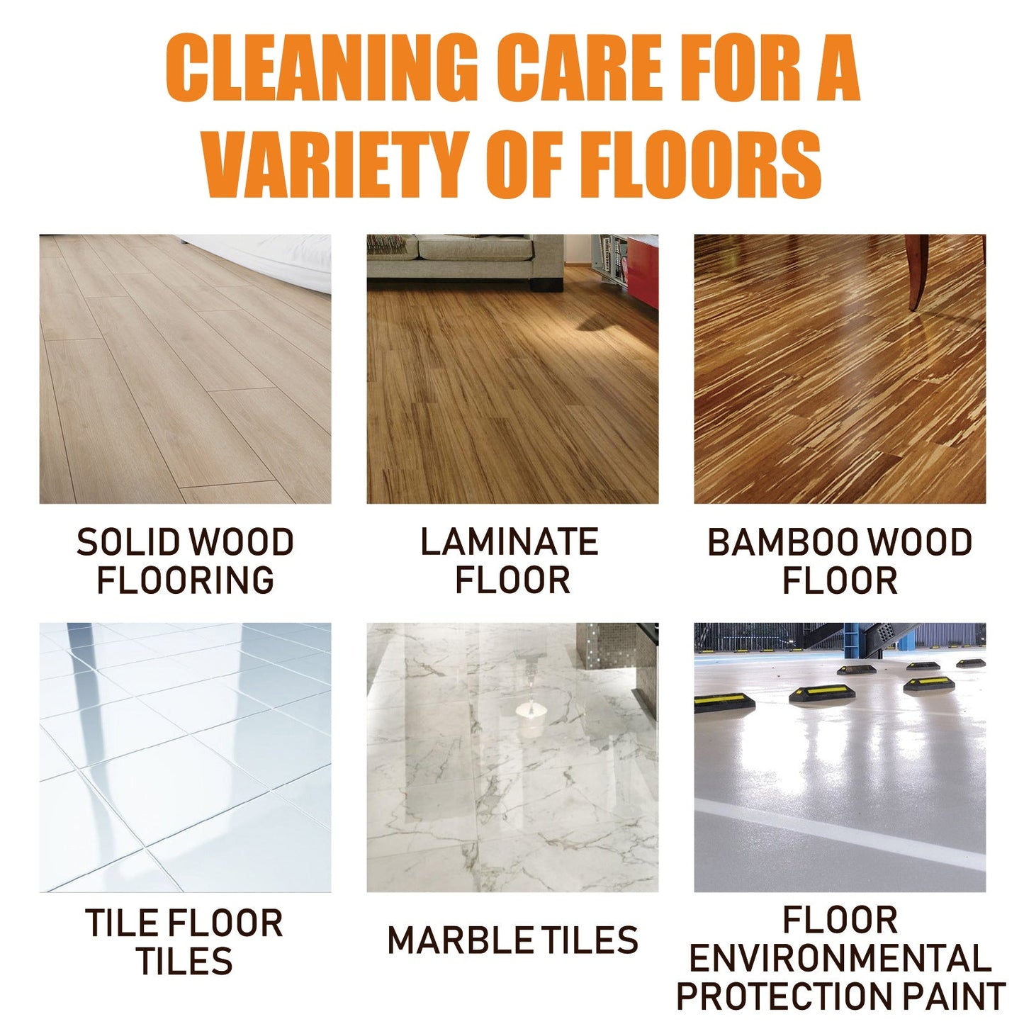 Premium Multi-Effect Floor Cleaner for All Surfaces