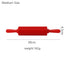 Wooden Handle Silicone Rolling Pin Rolling Pin Roller Flour Pin Small Medium And Large Household Baking Tools And Kitchenware - Korvel