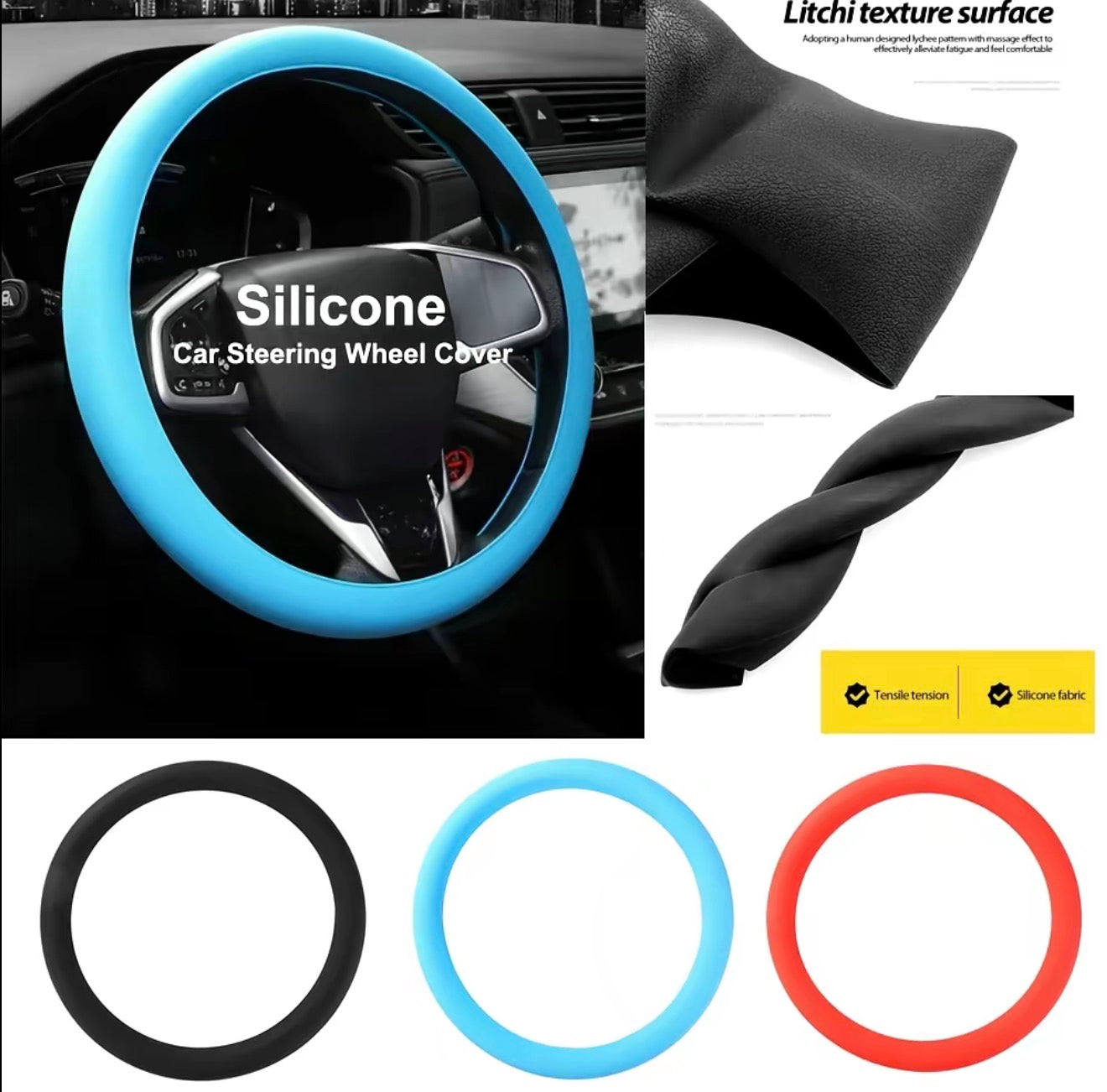 Housse de volant universelle FlexGrip